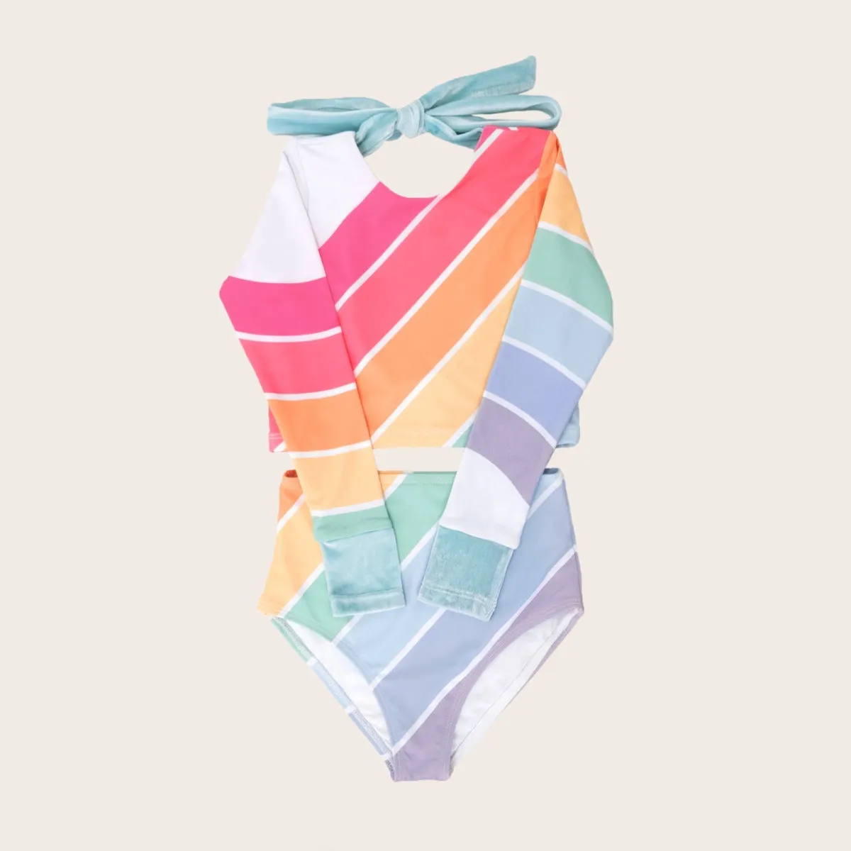 Playa del Rey Rainbow Two Piece Swimsuit