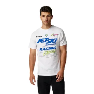 Polera Lifestyle Kawasaki Wet 'N' Wild Blanco Fox