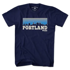 Portland Maine Skyline T-shirt
