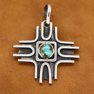 PTZ22 XL Contemporary Zia with Turquoise Exclusive Original Design