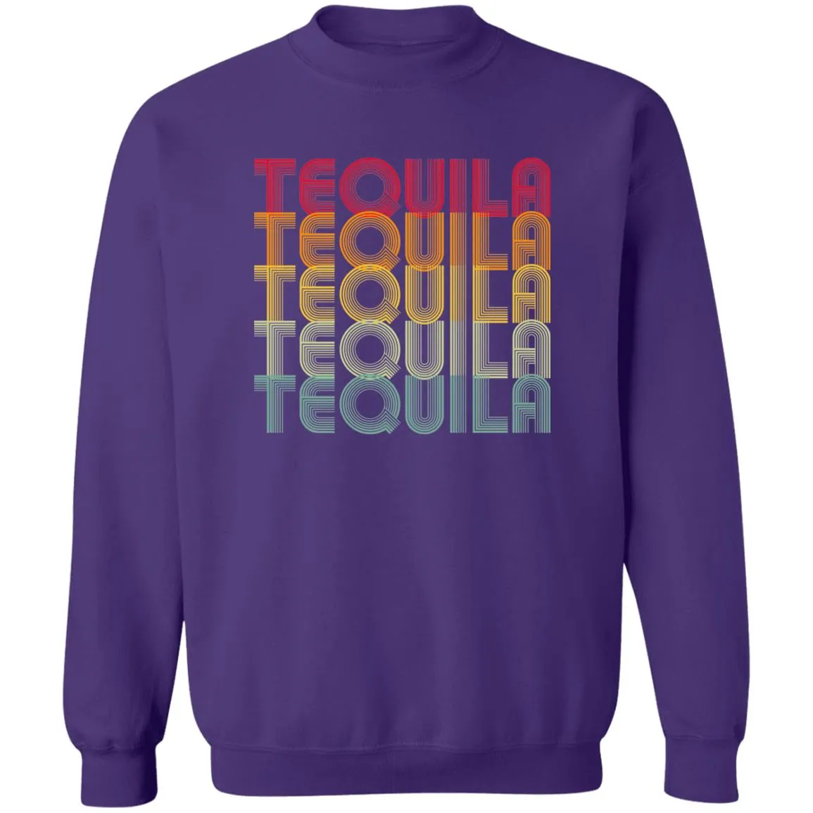 "TEQUILA TEQUILA"... Retro Classic Unisex Party Crewneck