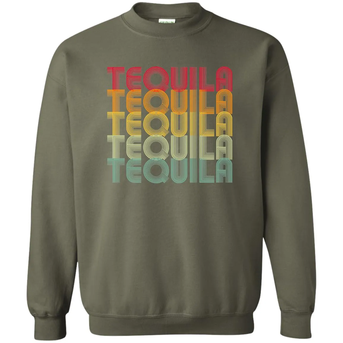 "TEQUILA TEQUILA"... Retro Classic Unisex Party Crewneck