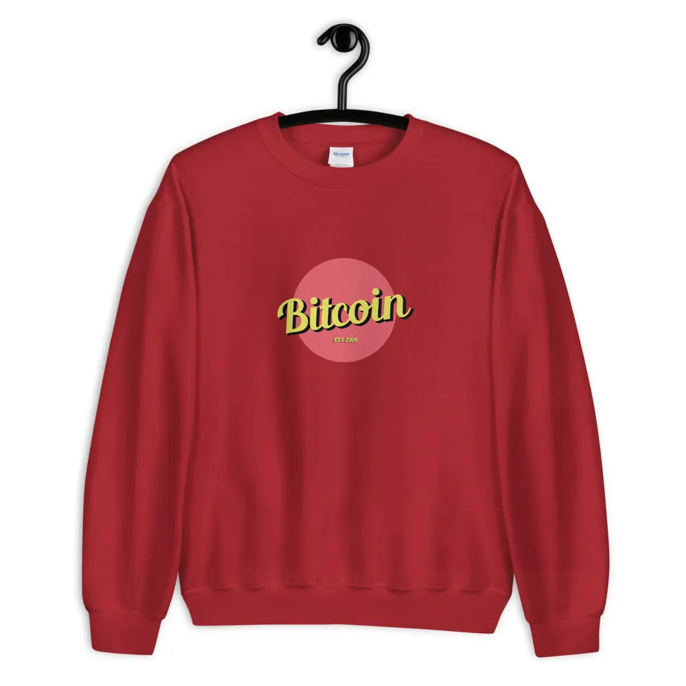 "The Retro" Bitcoin Mens Sweatshirt
