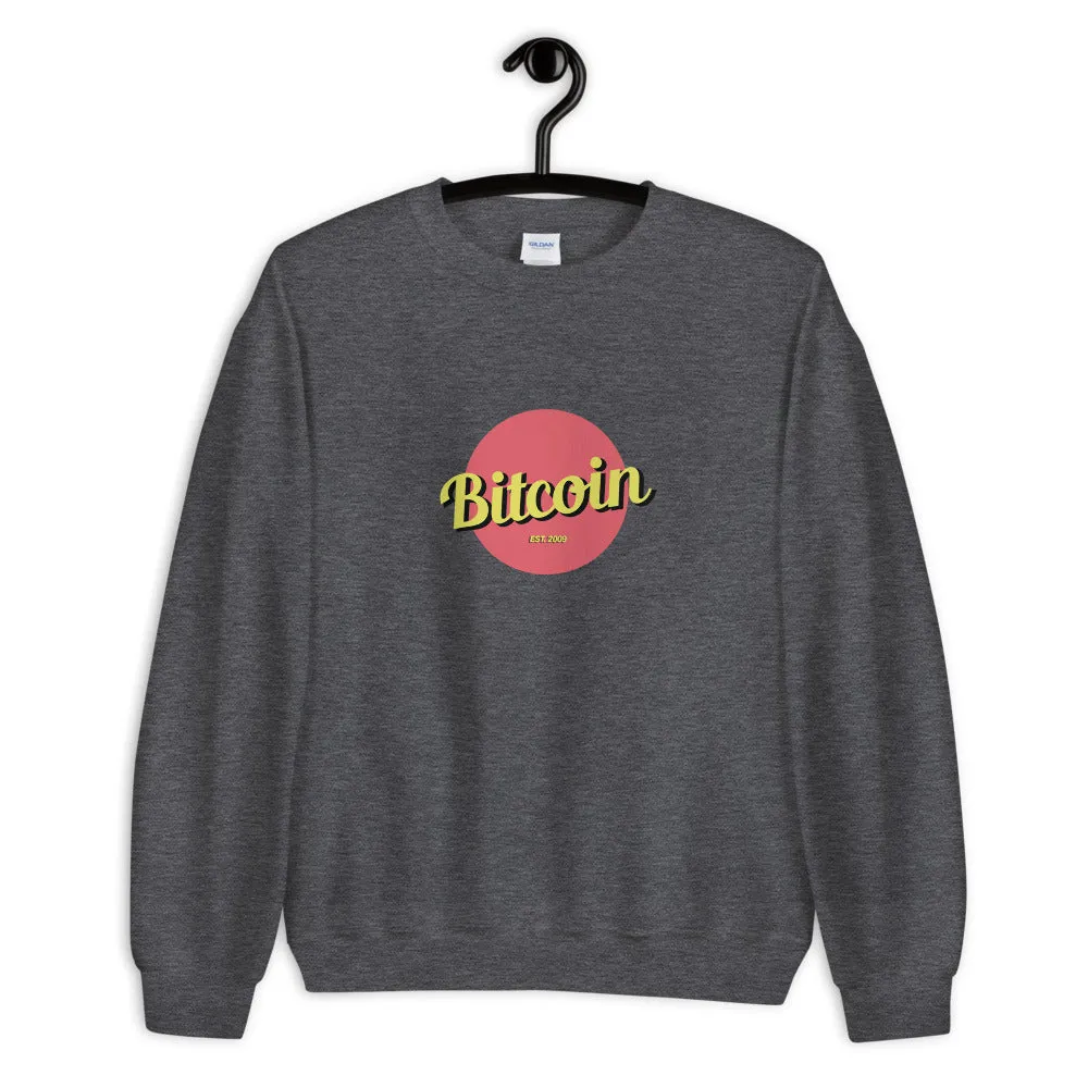 "The Retro" Bitcoin Mens Sweatshirt