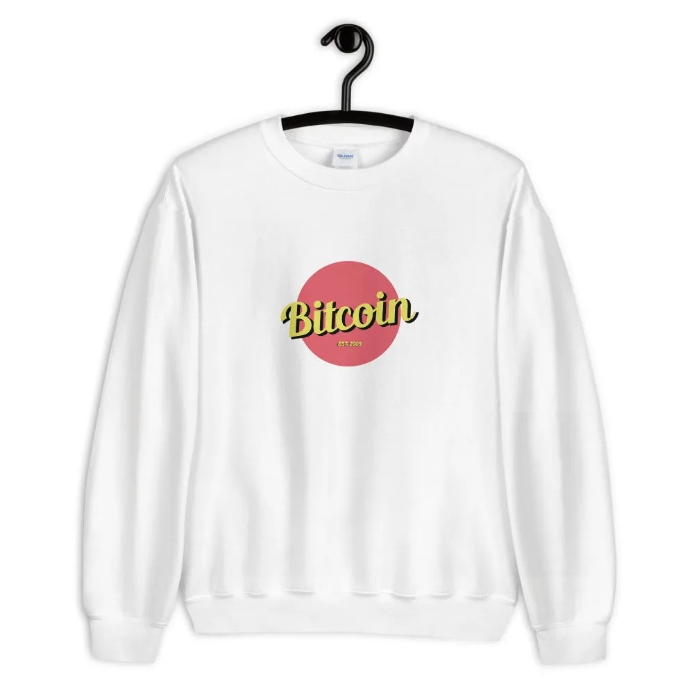 "The Retro" Bitcoin Mens Sweatshirt