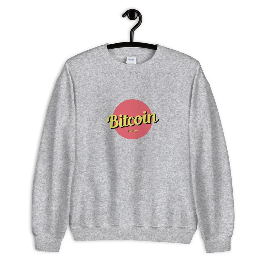 "The Retro" Bitcoin Mens Sweatshirt