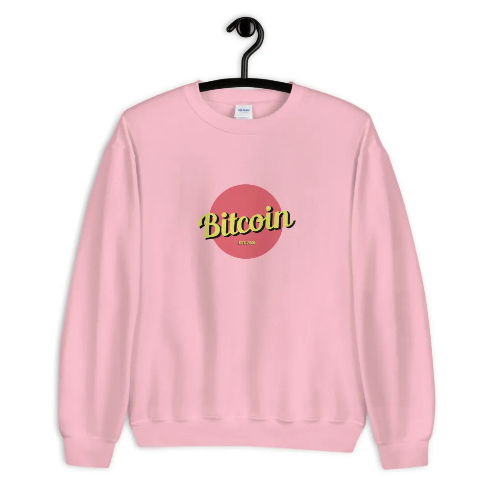 "The Retro" Bitcoin Mens Sweatshirt