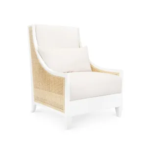 Raleigh Club Chair / Eggshell White