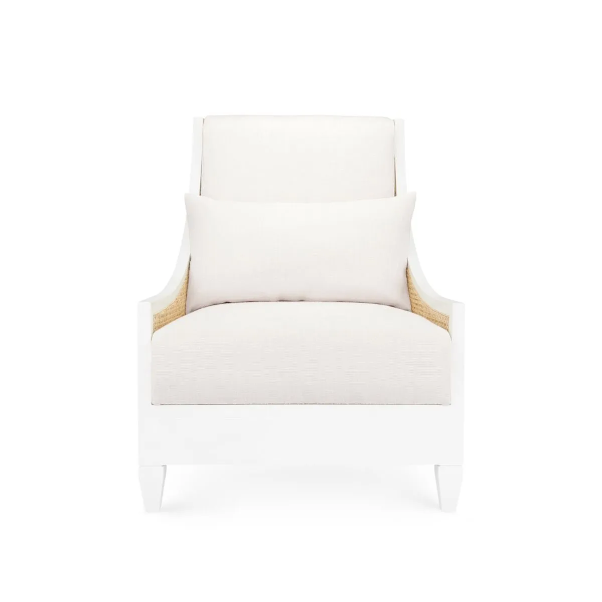 Raleigh Club Chair / Eggshell White