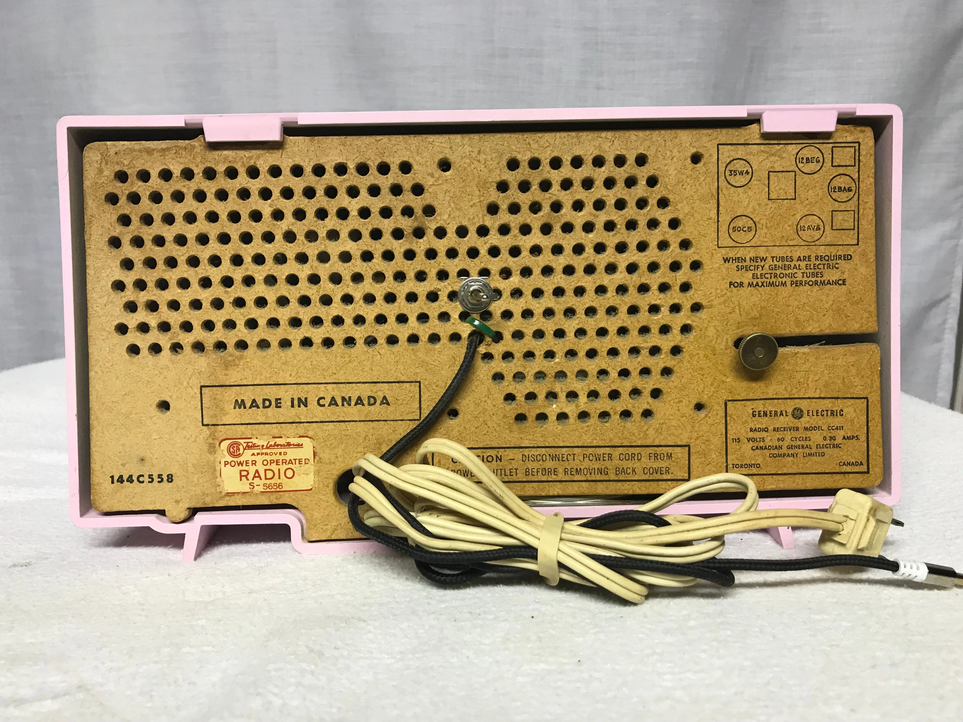 RCA Victor C-411 Tube Radio With Bluetooth input.