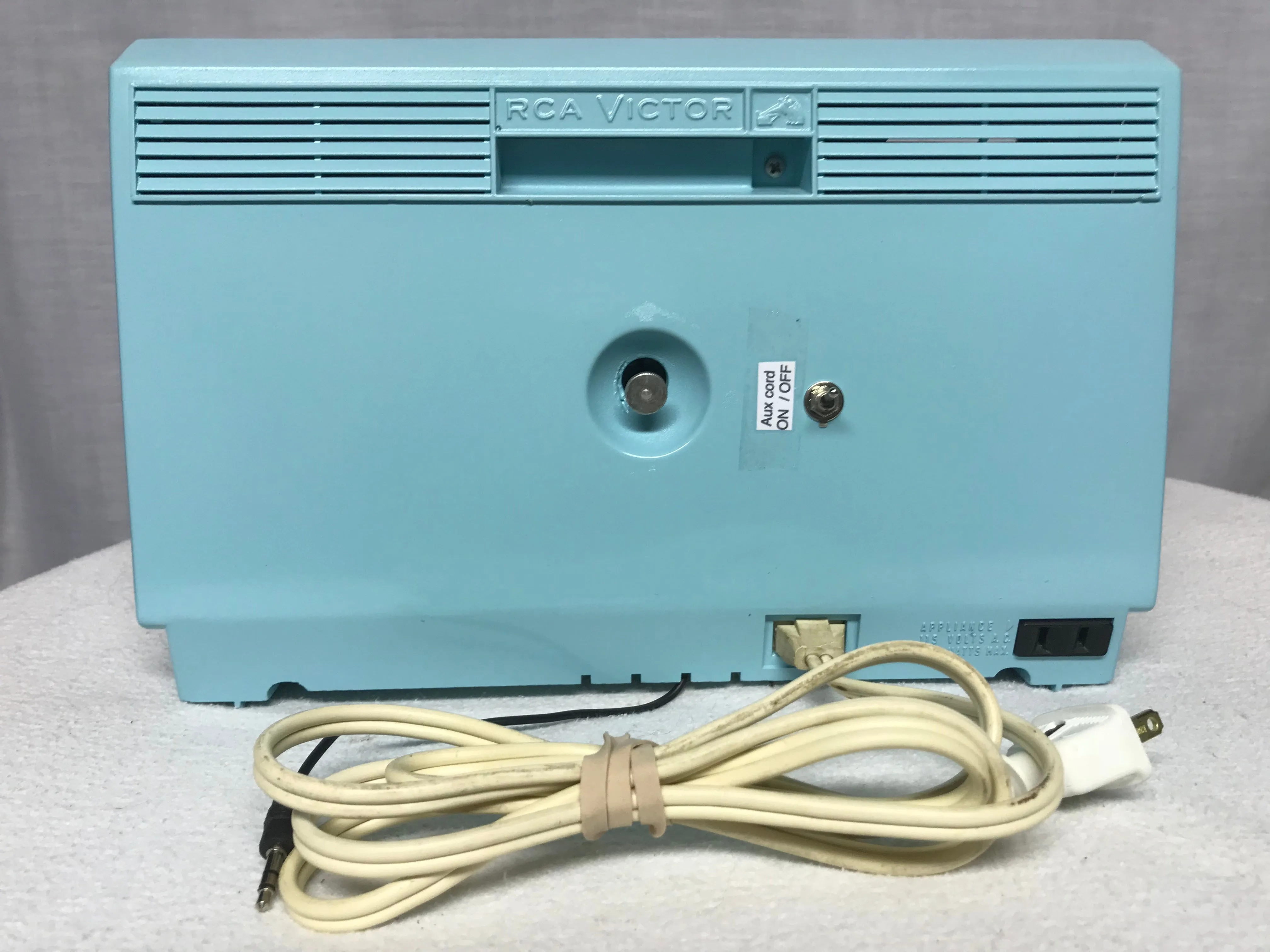 RCA Victor Tube Radio With Bluetooth input.