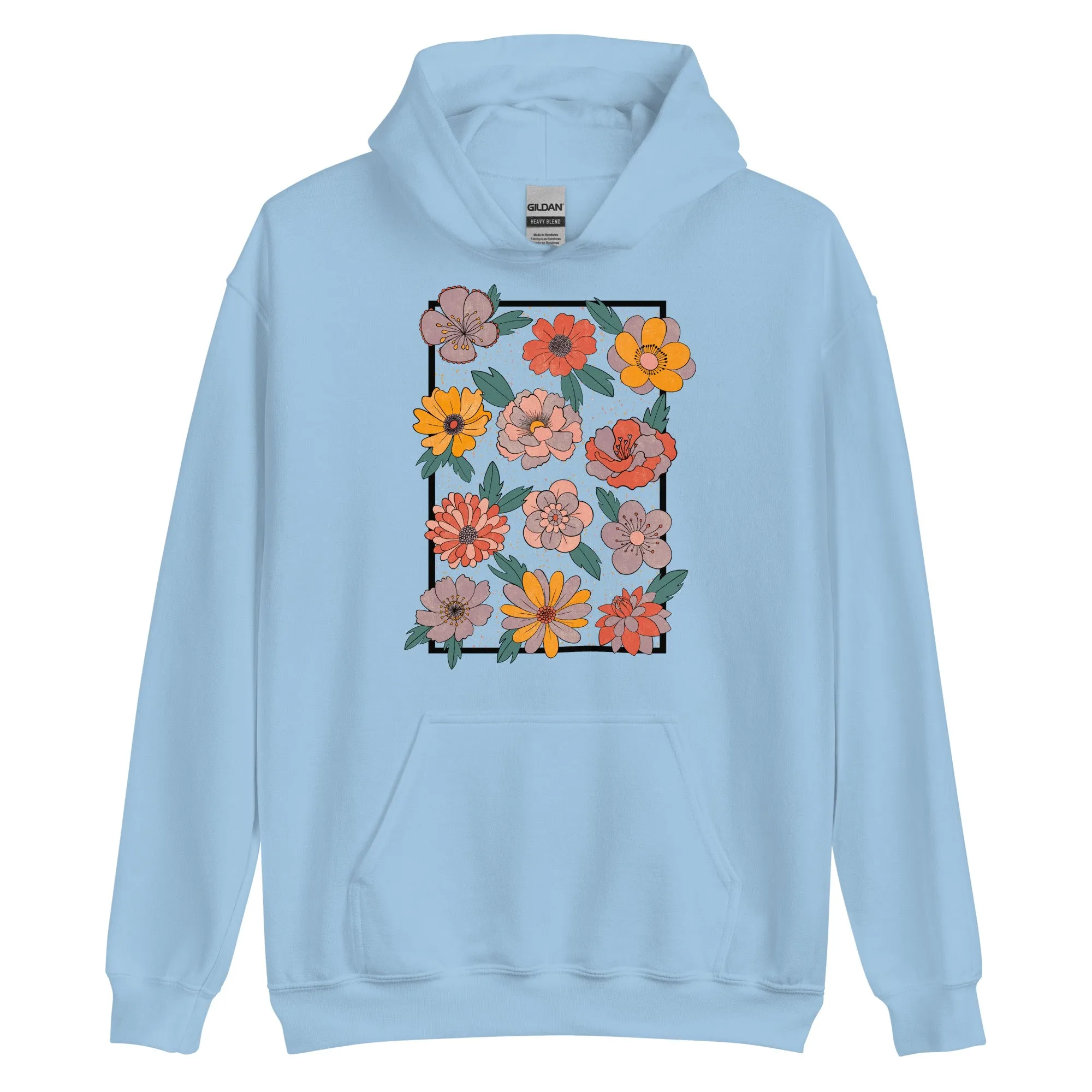 Retro Bloom - Unisex Hoodie