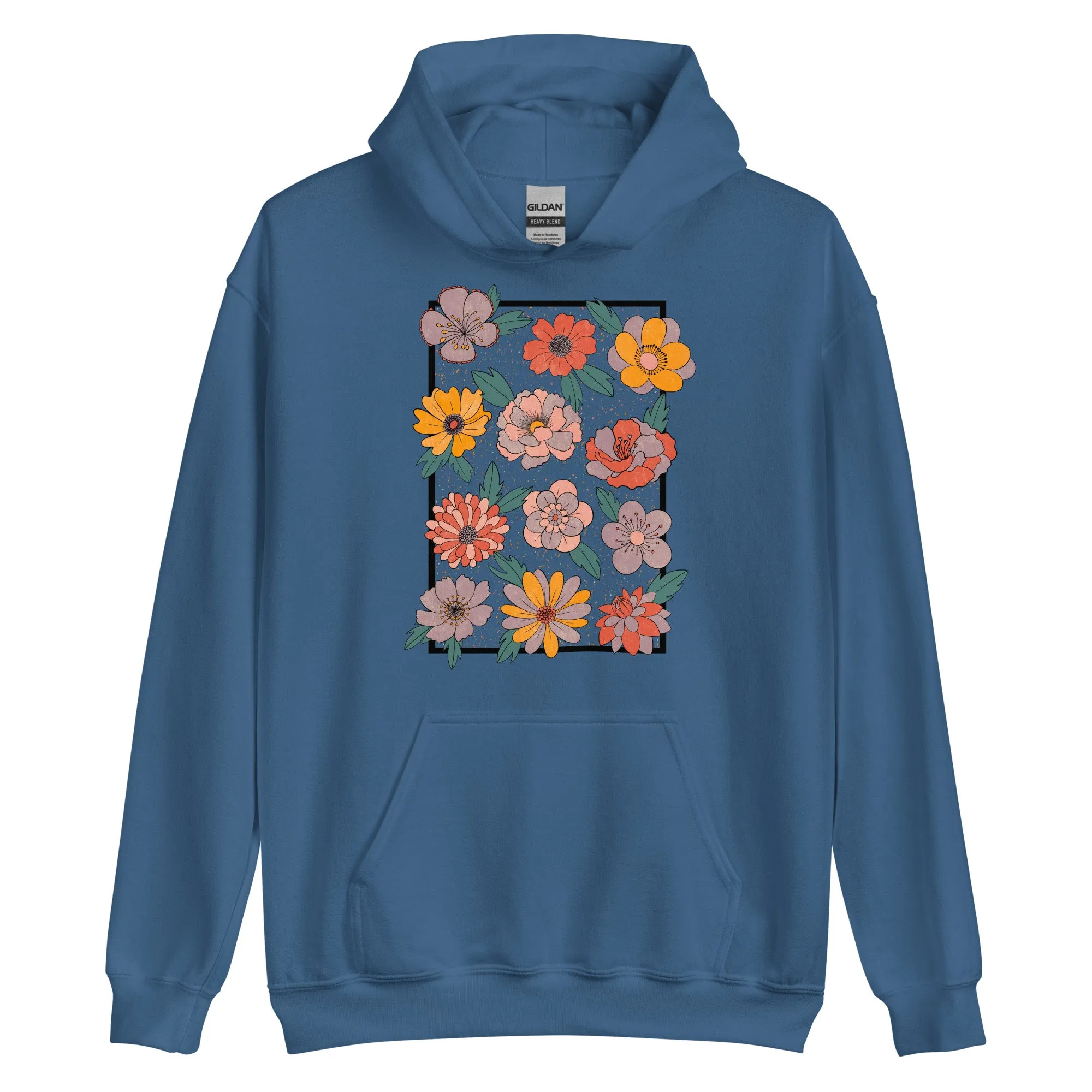 Retro Bloom - Unisex Hoodie