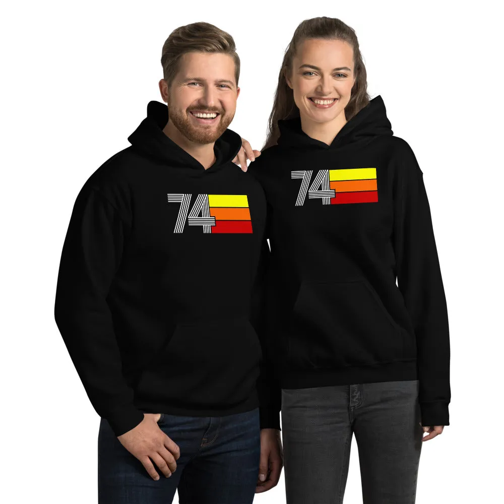 Retro Expo 1974 Men's Women's Unisex Hoodie