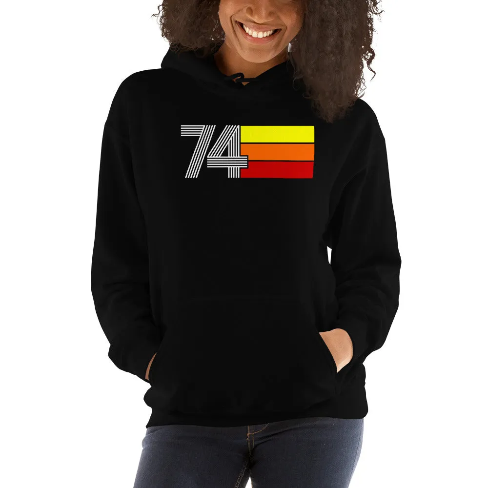 Retro Expo 1974 Men's Women's Unisex Hoodie
