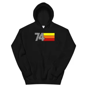 Retro Expo 1974 Men's Women's Unisex Hoodie