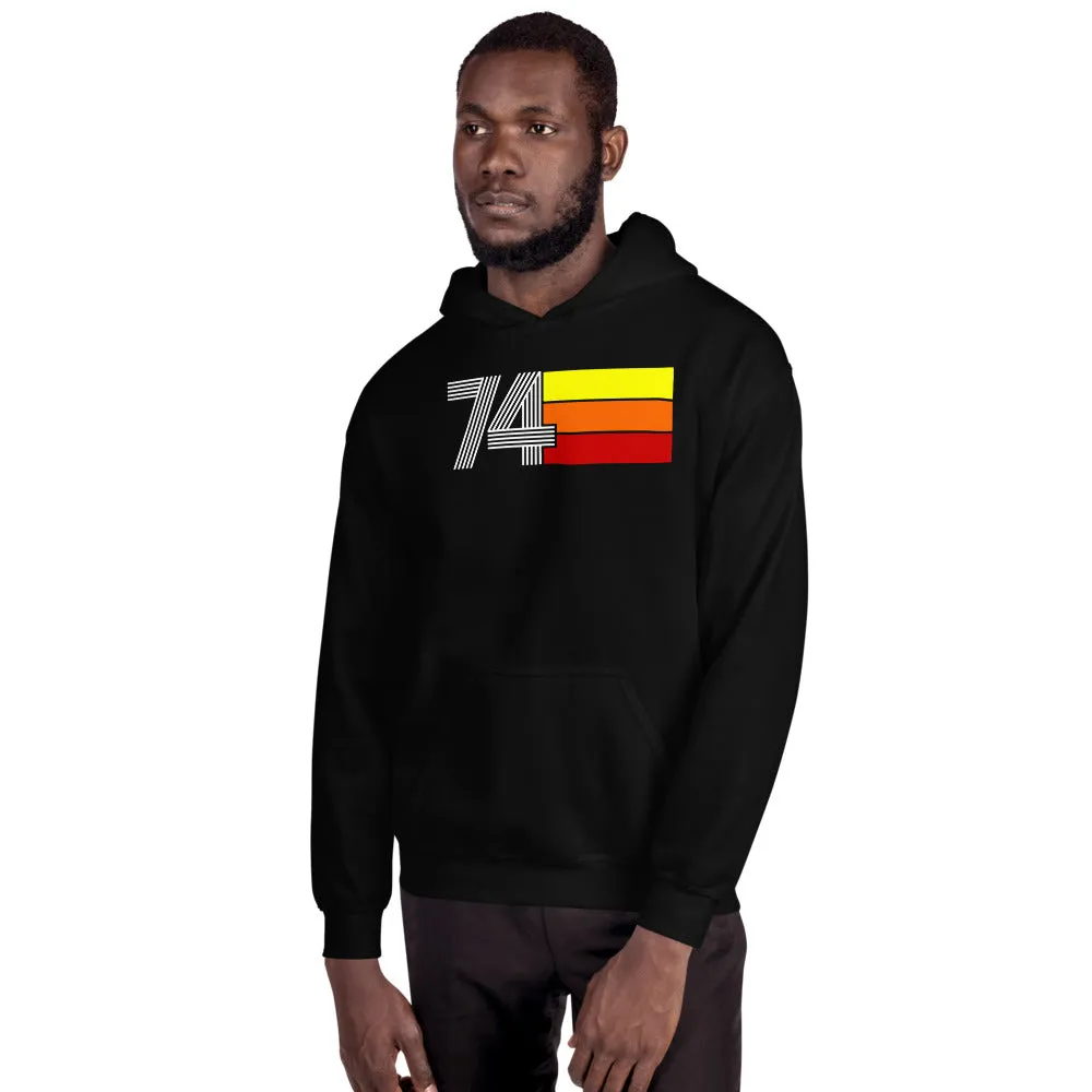 Retro Expo 1974 Men's Women's Unisex Hoodie