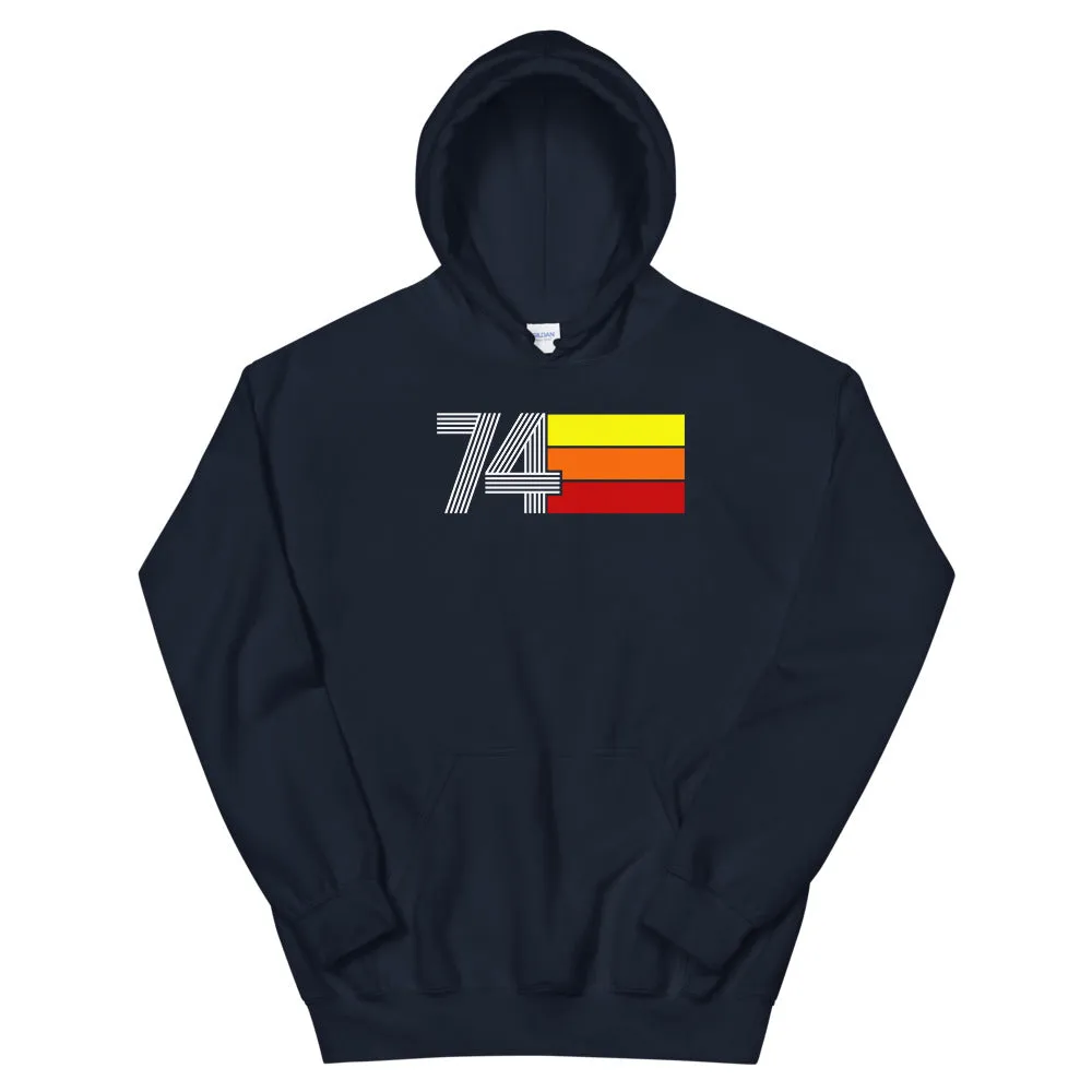 Retro Expo 1974 Men's Women's Unisex Hoodie