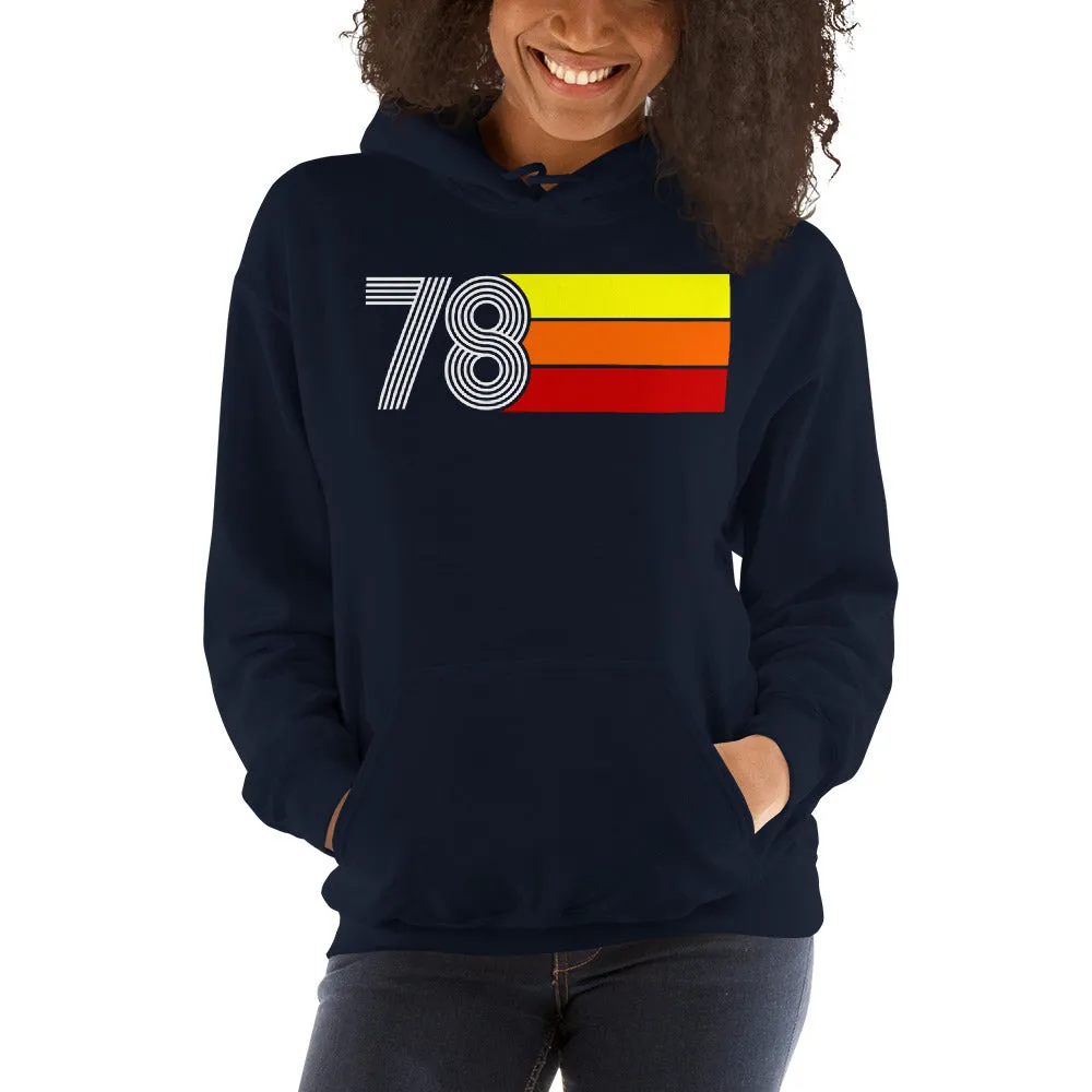 Retro Expo 1978 Men's Women's Unisex Hoodie