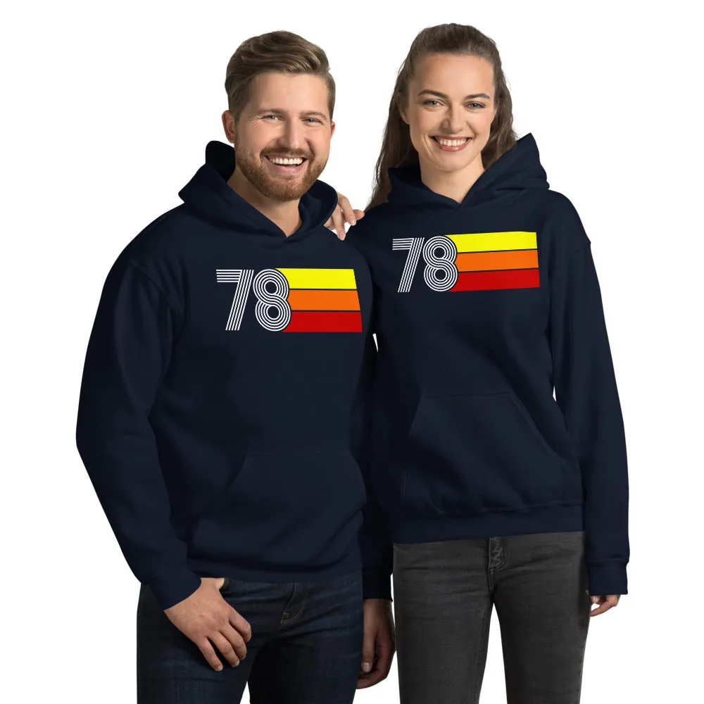 Retro Expo 1978 Men's Women's Unisex Hoodie