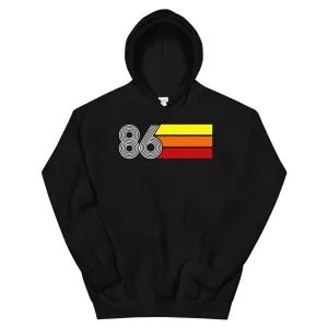 Retro Expo 1986 Men's Women's Unisex Hooded Sweatshirt