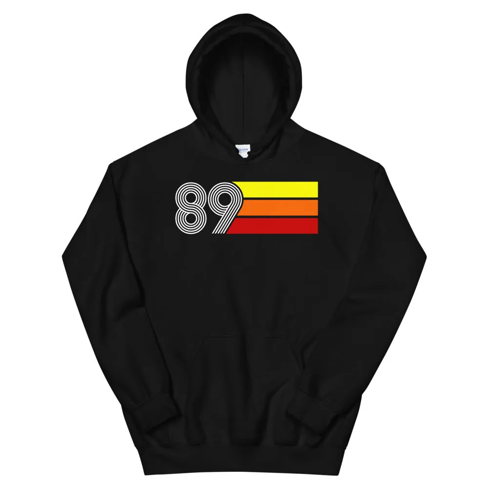 Retro Expo 1989 Men's Women's Unisex Hooded Sweatshirt