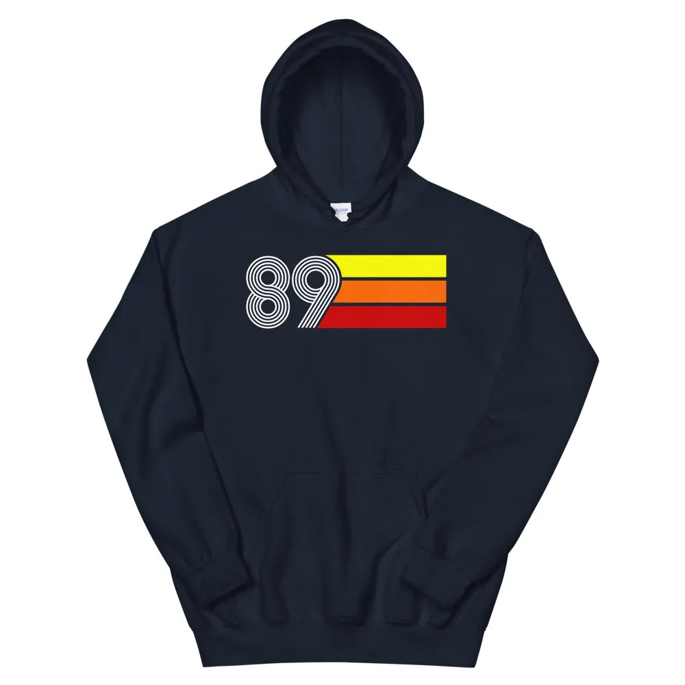 Retro Expo 1989 Men's Women's Unisex Hooded Sweatshirt