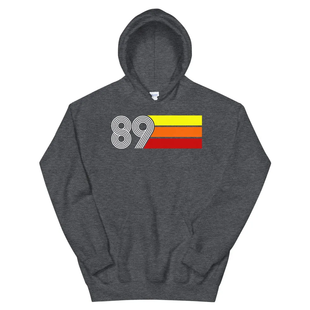 Retro Expo 1989 Men's Women's Unisex Hooded Sweatshirt