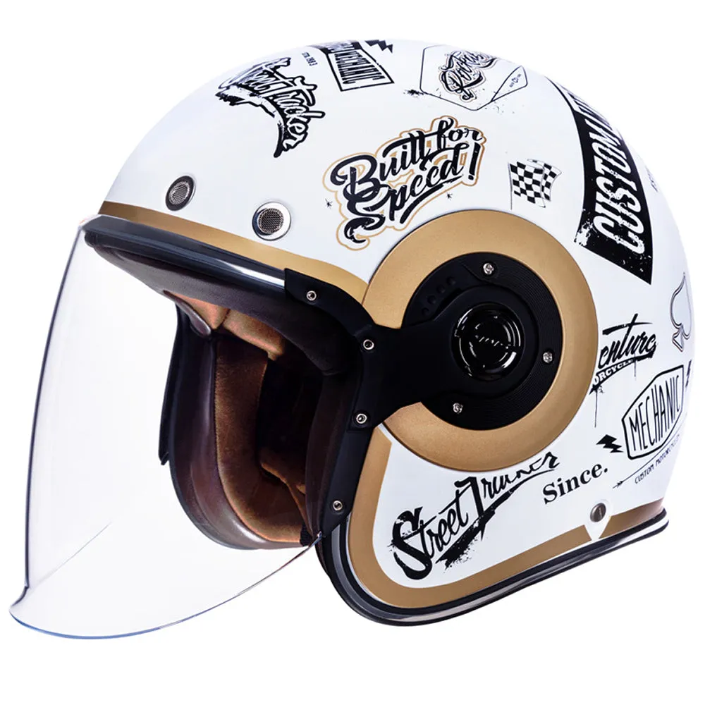Retro Jet Tracker Helmets
