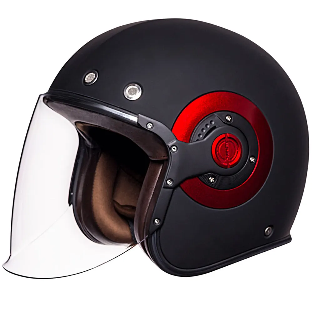 Retro Jet Unicolor Helmets