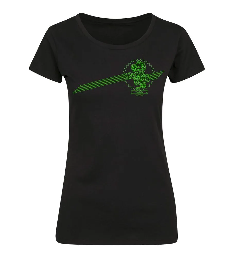 Rocket Beans TV - Retro Klub - Girlshirt / Glow in the dark