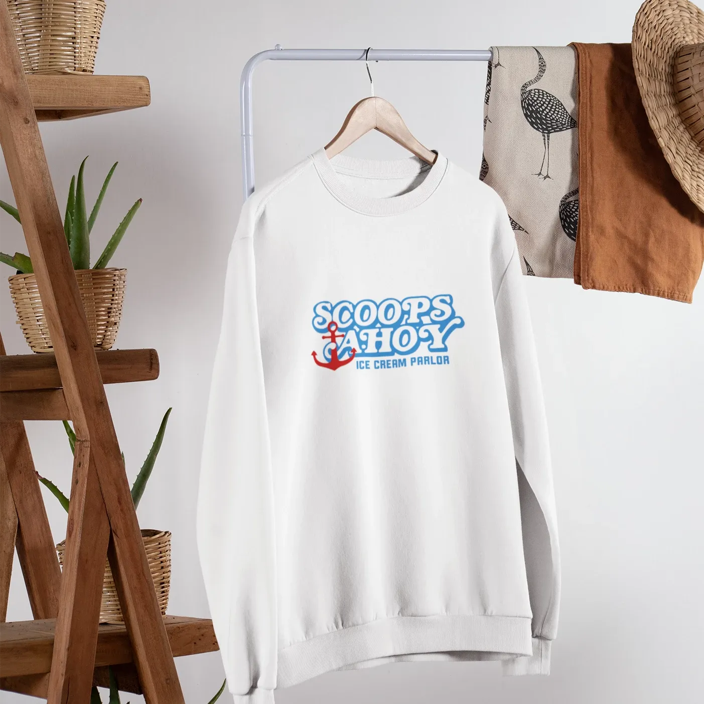 Scoops Ahoy Retro Crewneck Sweatshirt