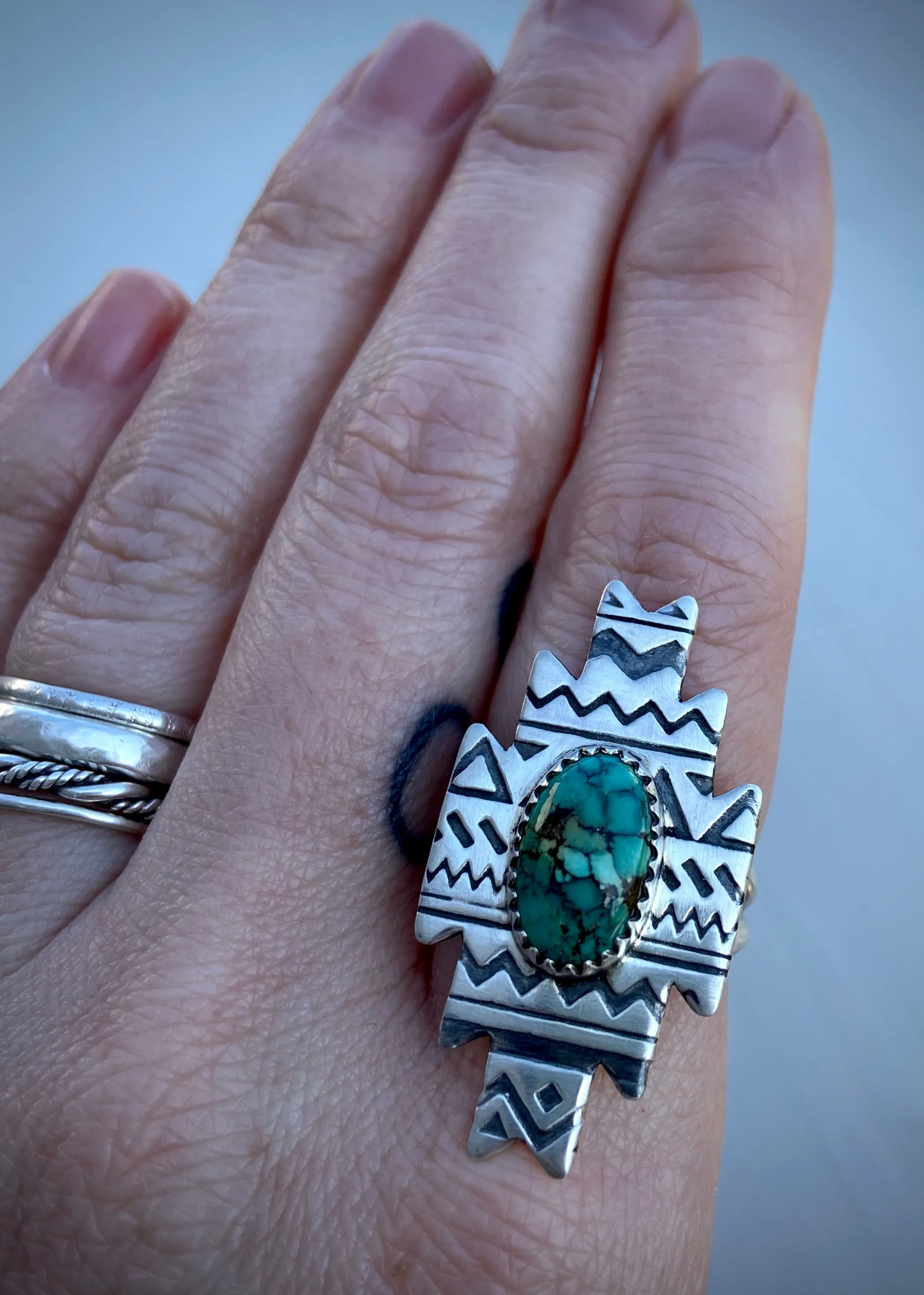 Southwestern Hubei Turquoise Ring