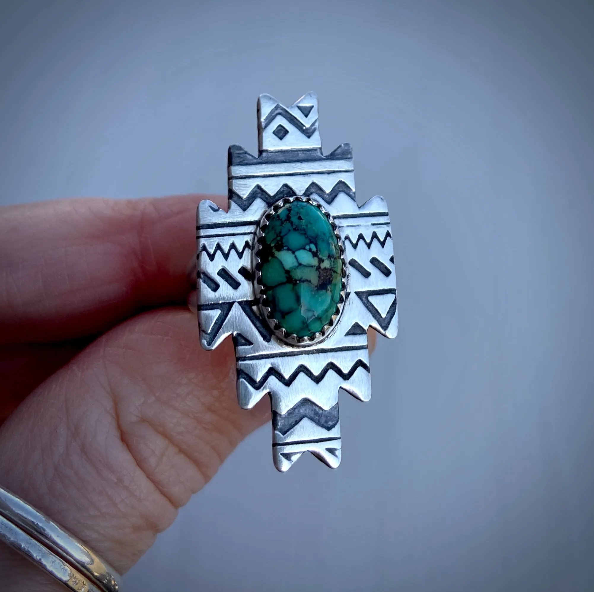 Southwestern Hubei Turquoise Ring