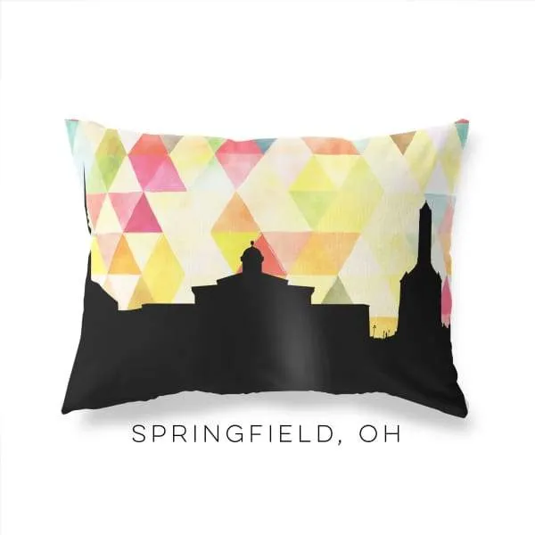 Springfield, Ohio geometric skyline