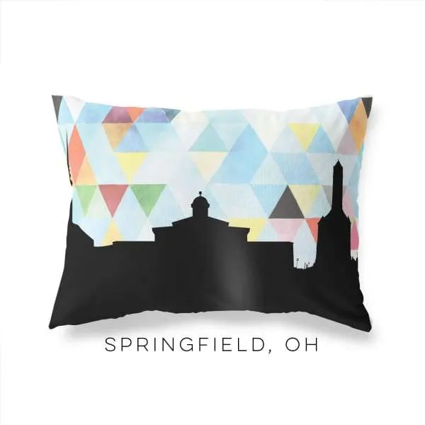 Springfield, Ohio geometric skyline
