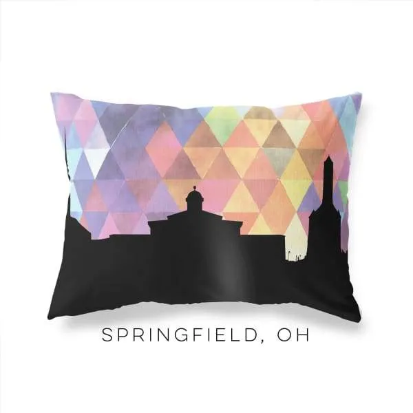 Springfield, Ohio geometric skyline