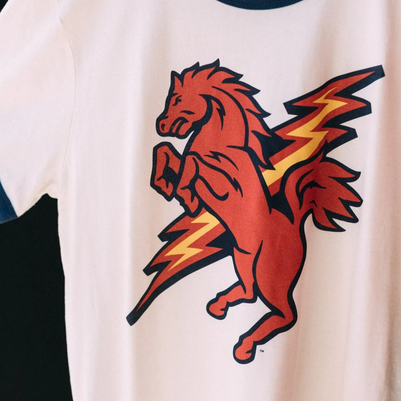 St. John's Red Storm Thunder Horse Ringer Tee