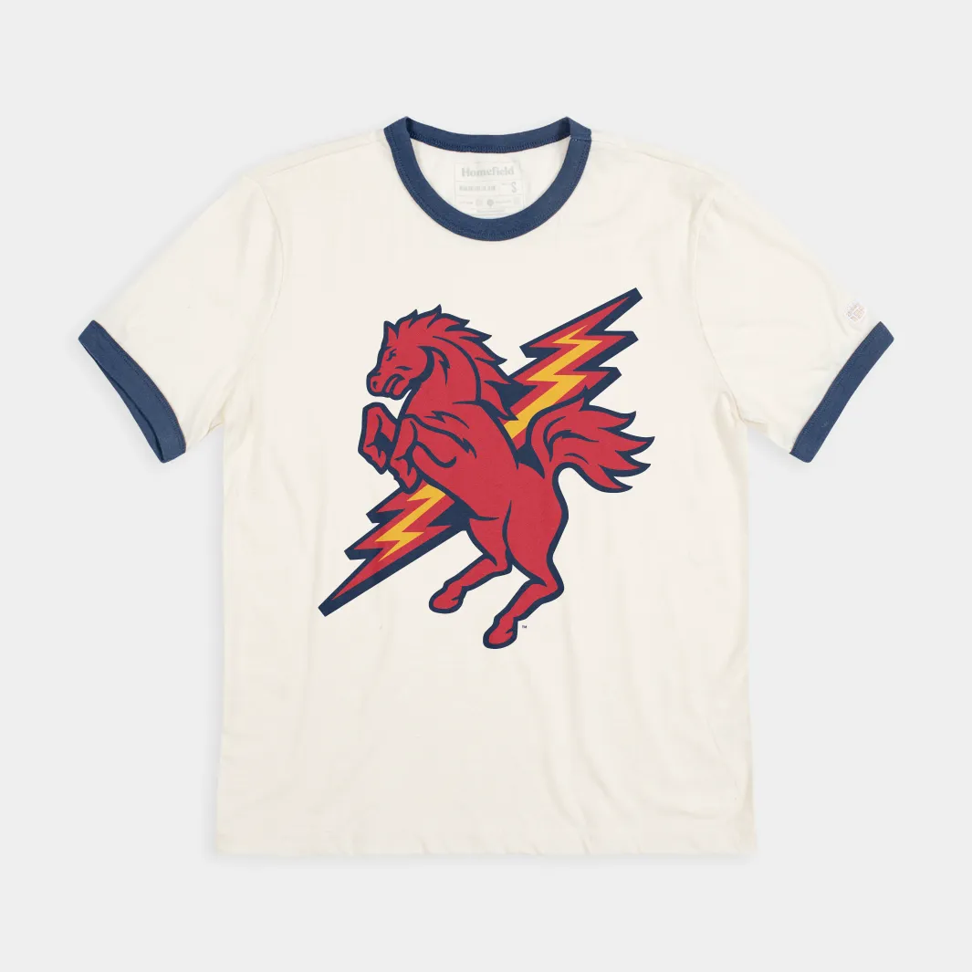 St. John's Red Storm Thunder Horse Ringer Tee
