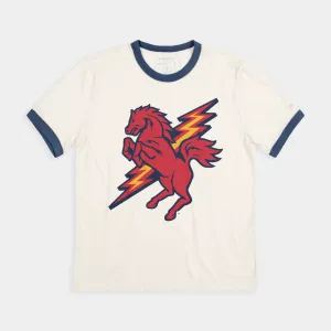 St. John's Red Storm Thunder Horse Ringer Tee