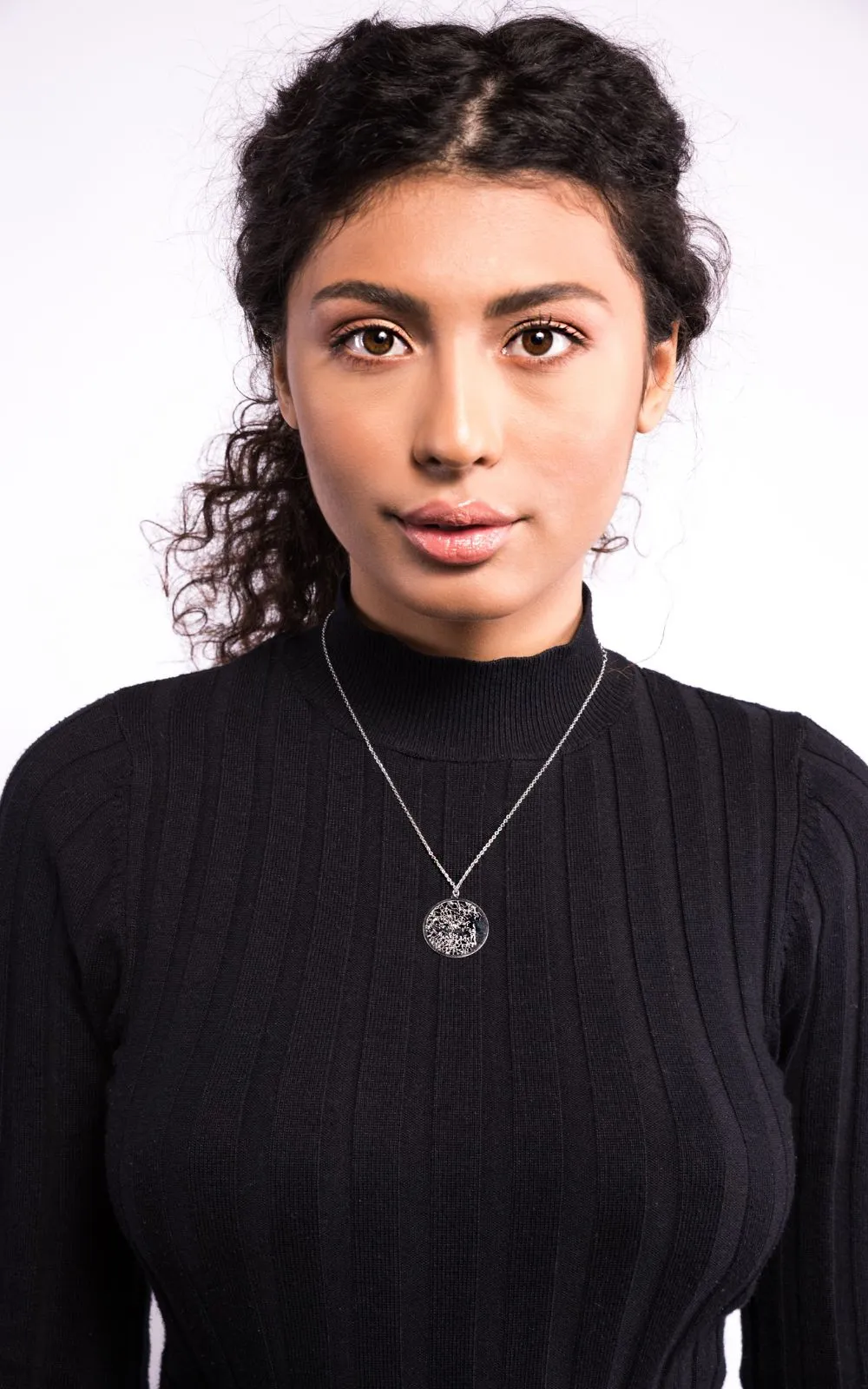 Sydney Silver - City Map Necklace