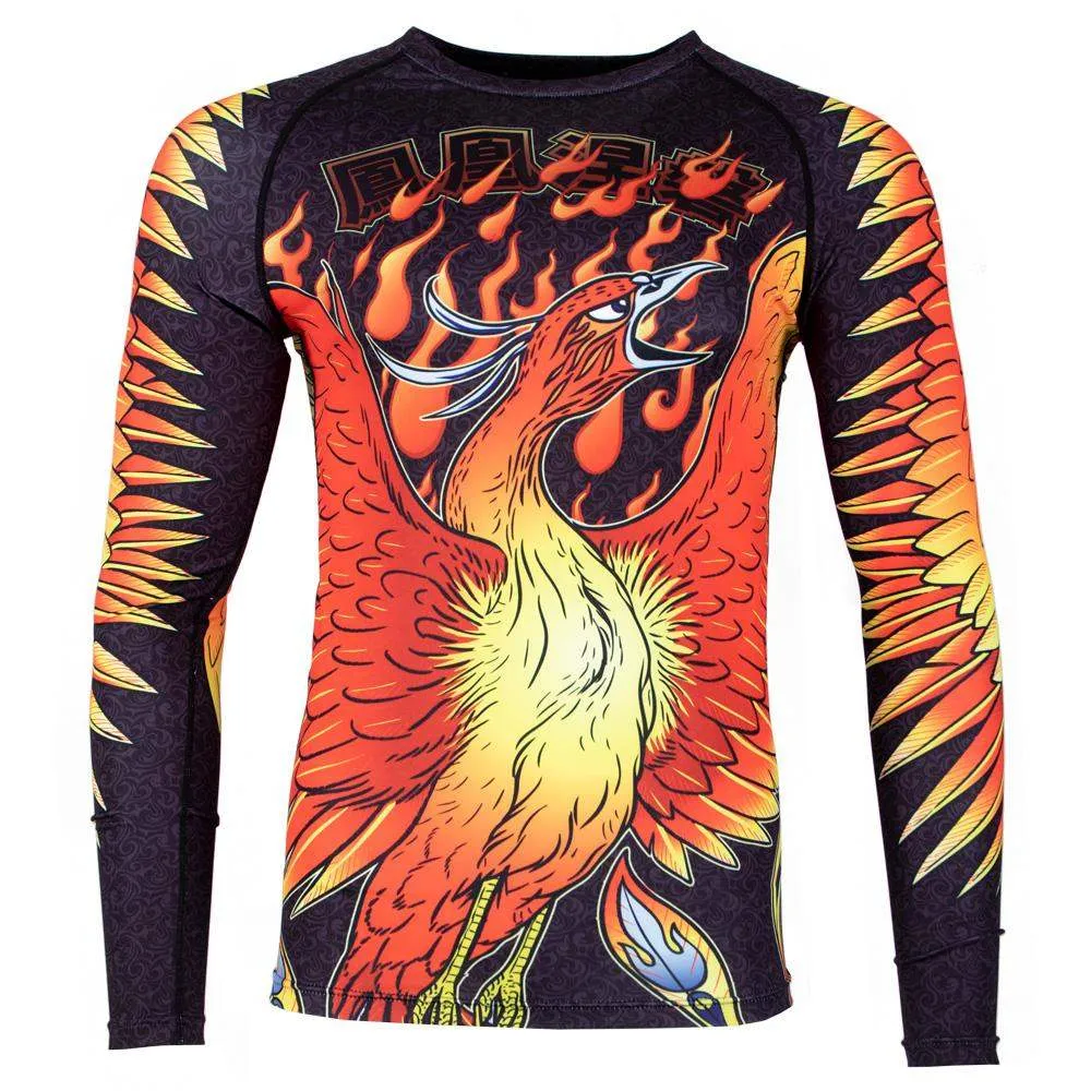 Tatami X Meerkatsu Mythical Phoenix Rash Guard