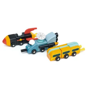 Tender Leaf Wooden Toy Space Race