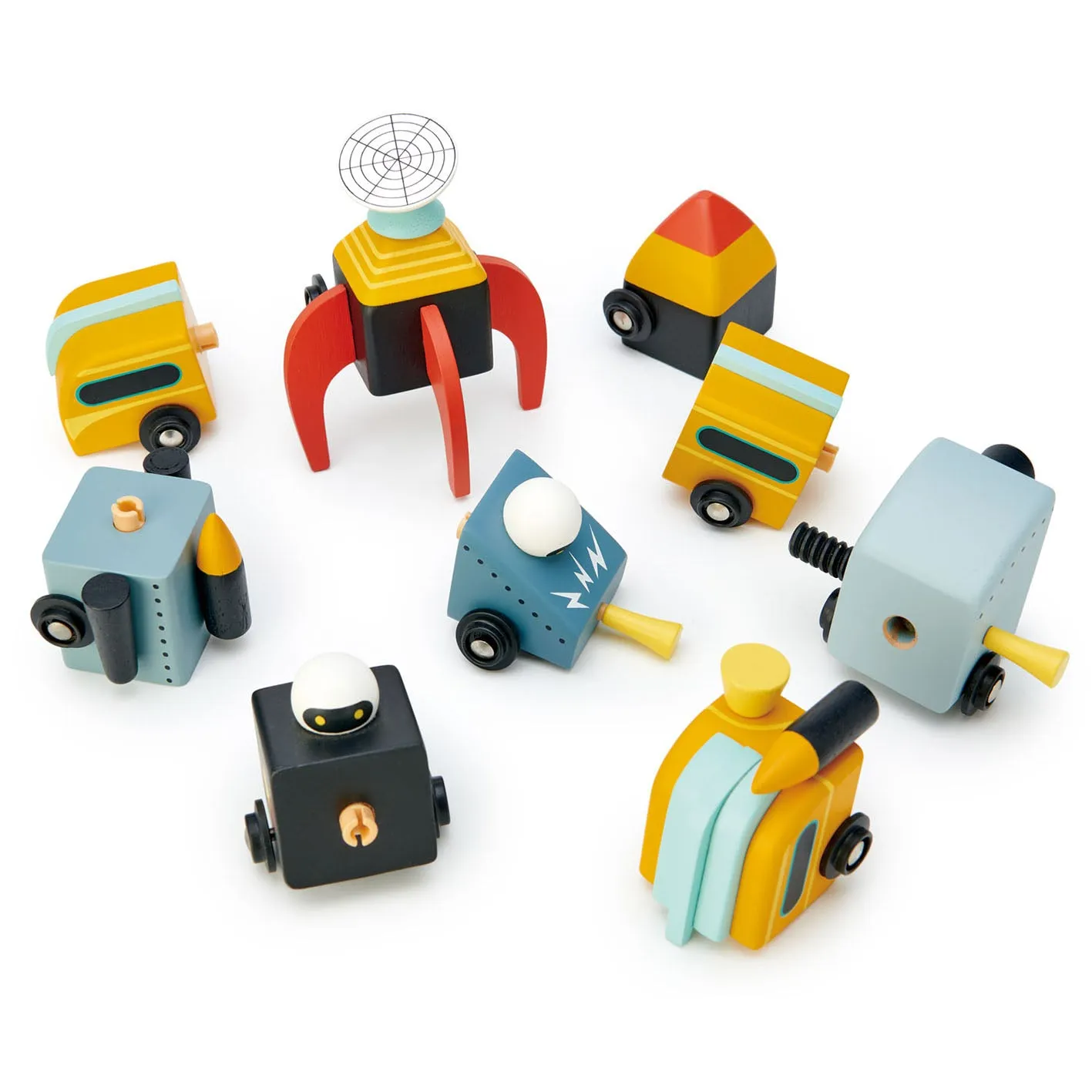 Tender Leaf Wooden Toy Space Race