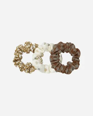 The Scrunchie Set (3 pack) by Rylee & Cru - Daisy, Gingham   Golden