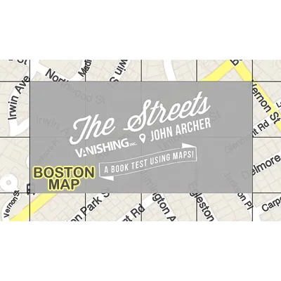 The Streets (Boston Map) by John Archer and Vanishing Inc.