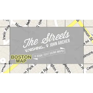 The Streets (Boston Map) by John Archer and Vanishing Inc.