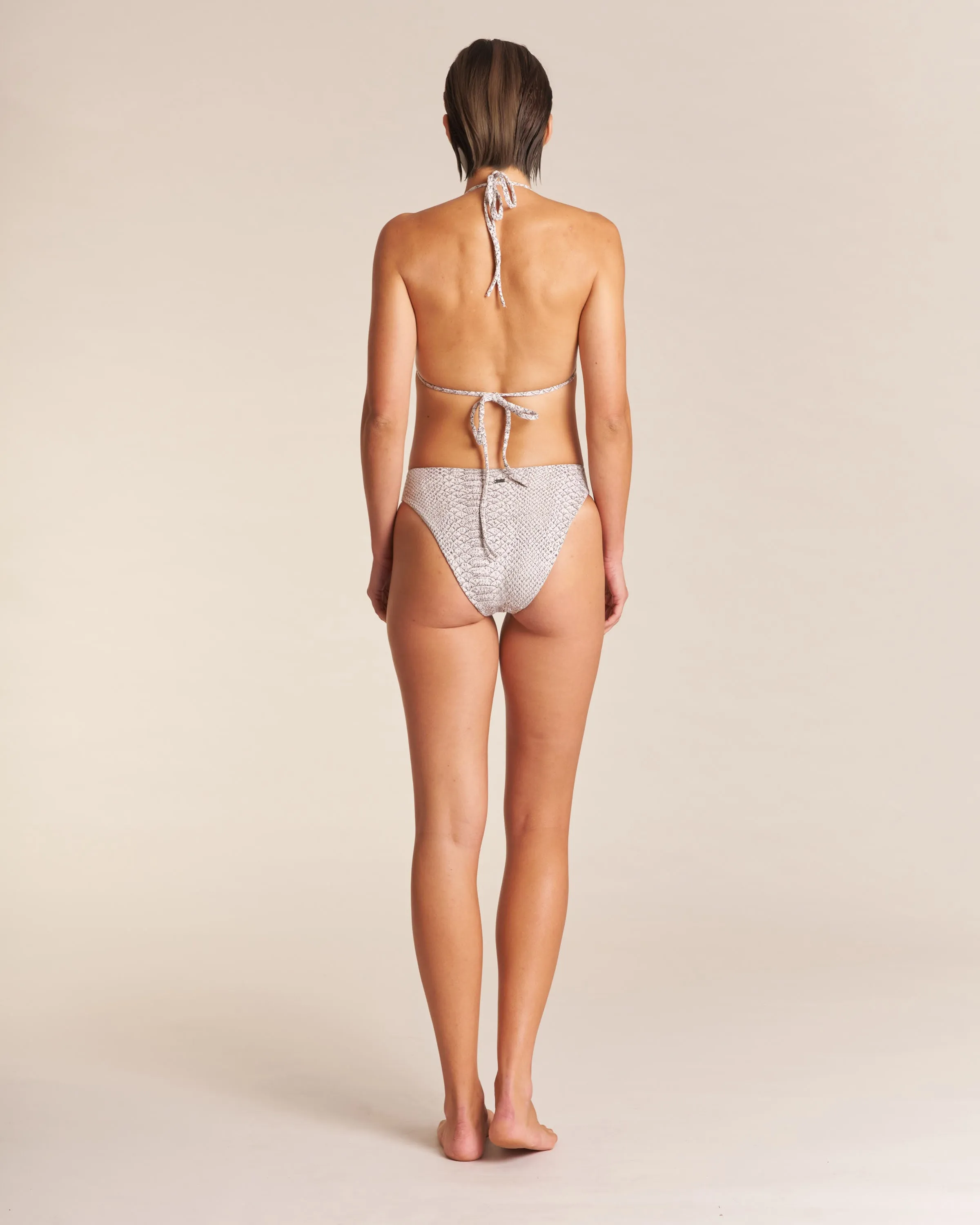 Tinos Top Python Jacquard