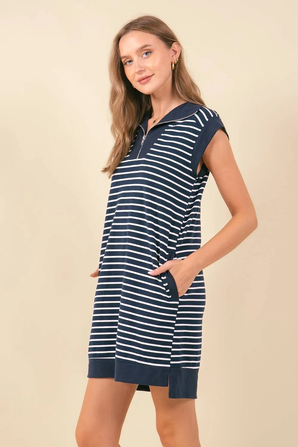 Toby Stripe Mini Dress