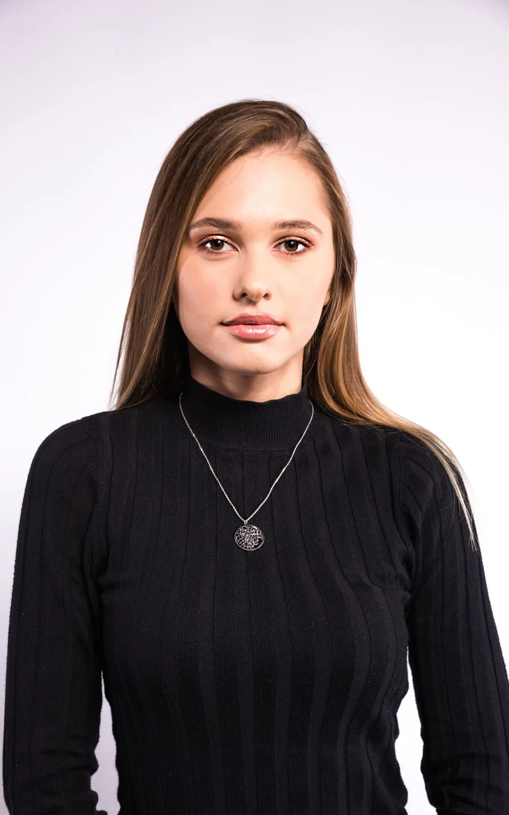 Tokyo Silver - City Map Necklace